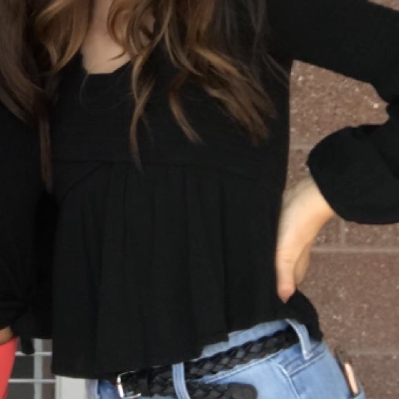 Pacsun Kendall & Kylie Long Sleeve Flowy Blouse - Picture 5 of 5